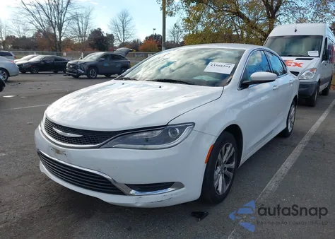 2015 Chrysler 200 Limited from USA, damaged, VIN 1C3CCCAB1FN752862